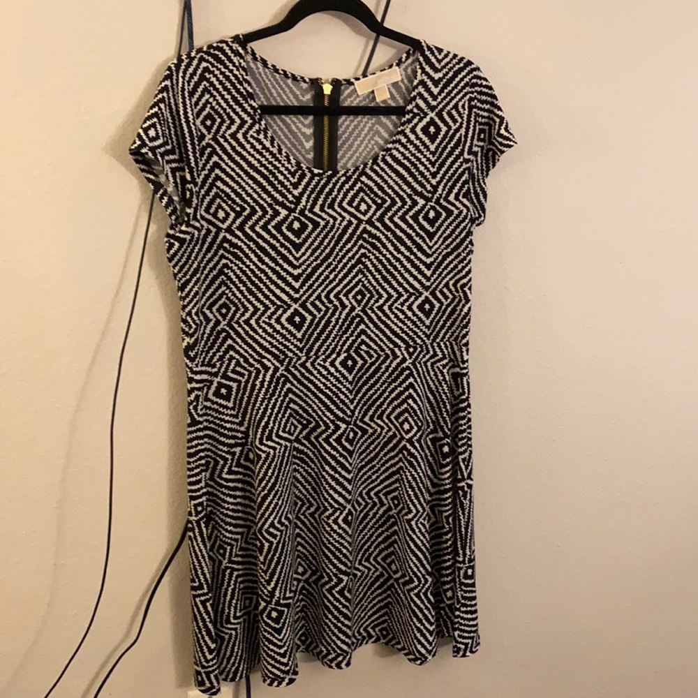 Michael Kors black and white dress